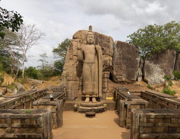 The Avukana Buddha Statue