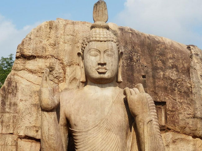 The Avukana Buddha Statue